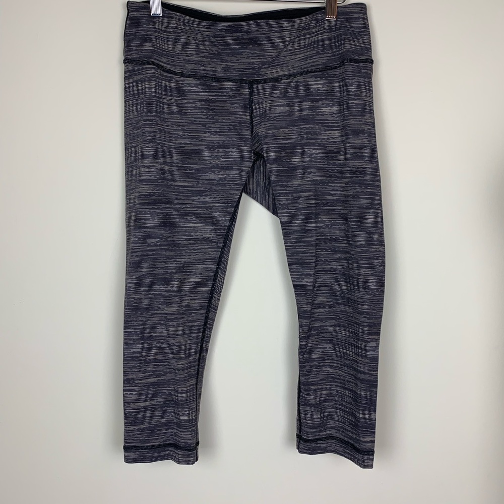 Lululemon Crop Space Dye Leggings